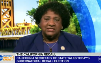 [Good Morning America] California Secretary of State Dr. Shirley Weber joins #GMA3 to offer insight into the governor’s recall election.